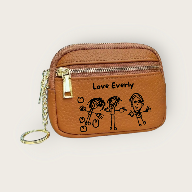 The Inkspire Edit Leather Purse - Personalized Purse Gift Fashion 2024