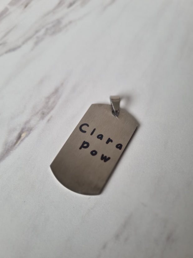 Timeless Steel Stories Tag - Inkspire Co.