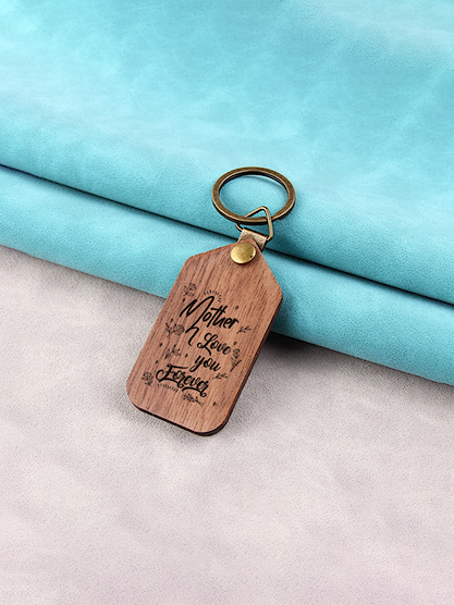 The Sunlight Story Keychain - Unisex Wooden Keychain Gift Online