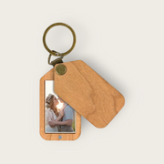 The Sunlight Story Keychain - Unisex Wooden Keychain Gift Online