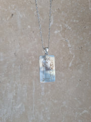 Illustration - Radiance Pendant Necklace In Silver and Gold