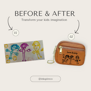 The Inkspire Edit Leather Purse - Personalized Purse Gift Fashion 2024