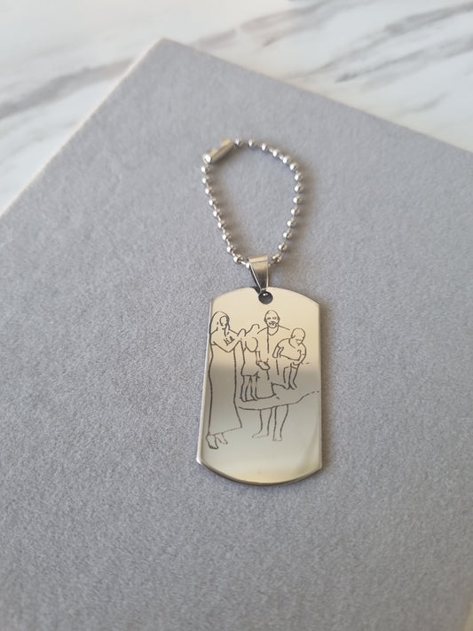 Timeless Steel Stories Tag - Inkspire Co.