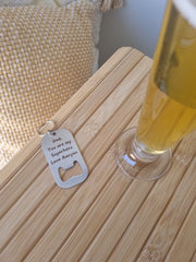 The Uncapped Stories Keychain - Personalized Stainless Steel Keychain
