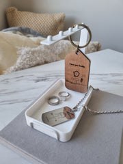 The Memory Spinner Key Chain - Personalized Wooden Jewelry Online