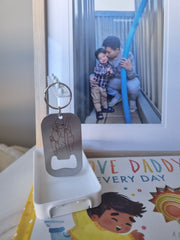 The Uncapped Stories Keychain - Personalized Stainless Steel Keychain