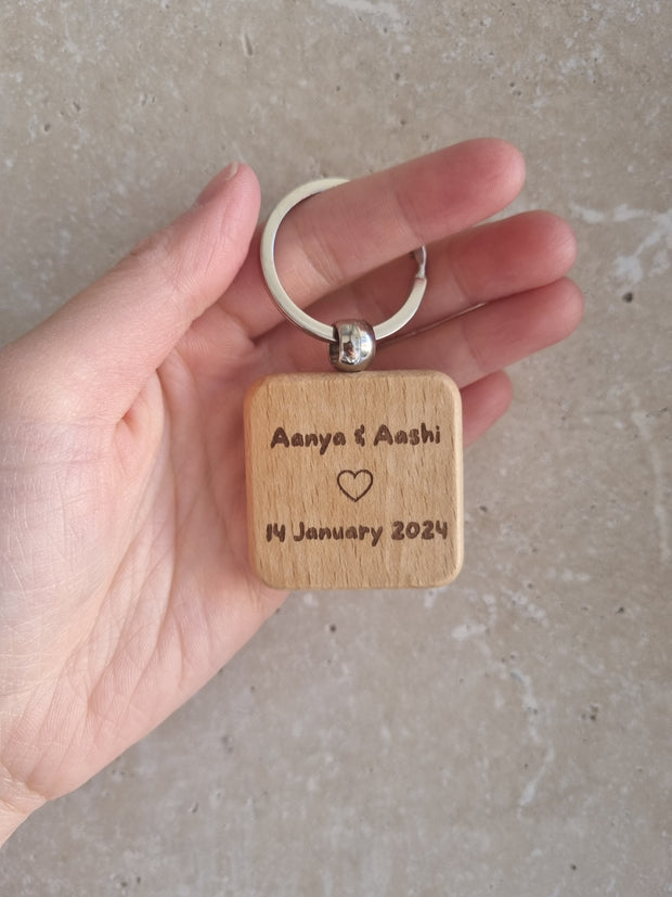 The Square Stories Keychain - Inkspire Co.