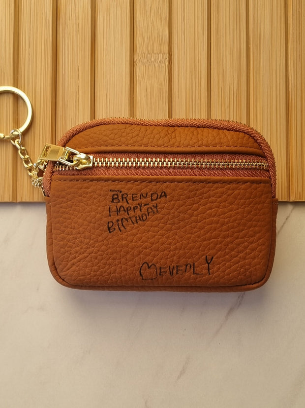 The Inkspire Edit Leather Purse - Personalized Purse Gift Fashion 2024